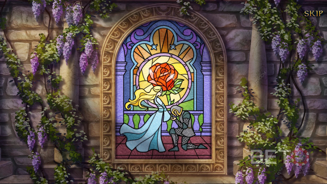 Pomóż Sir Lancelotowi zebrać wszystkie 15 kryształowych róż i zdobyć miłość księżniczki Elaine