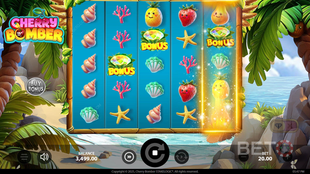 Recenzja Cherry Bomber od BETO Slots