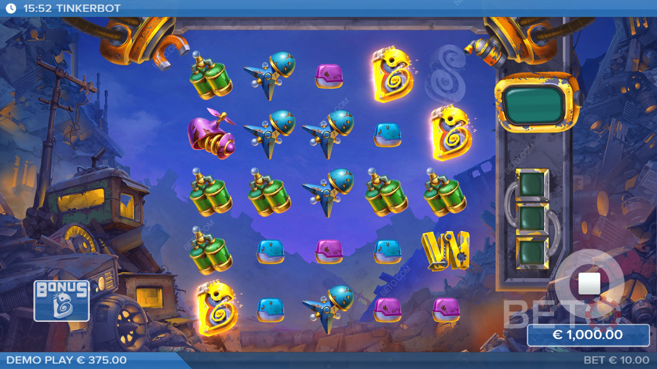Recenzja Tinkerbot od BETO Slots