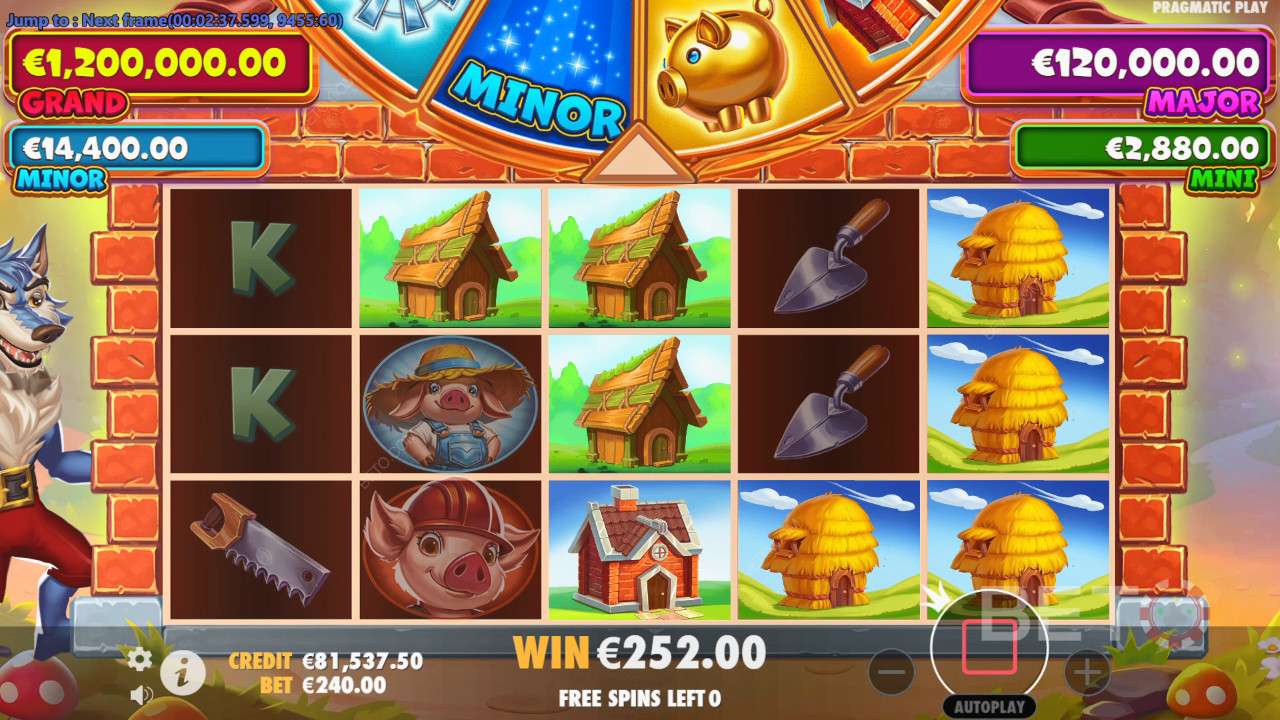 Funkcje bonusowe wyjaśnione w Brick House Bonanza przez Pragmatic Play