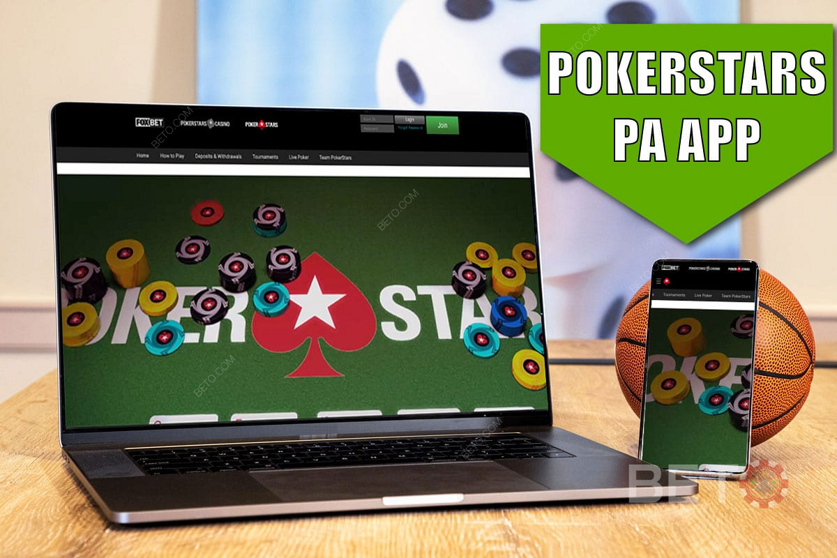Mobilne kasyno z PokerStars