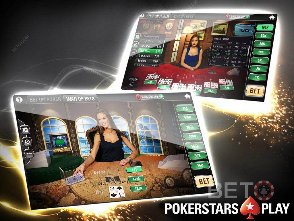 Designerskie i przyjazne dla użytkownika kasyno PokerStars