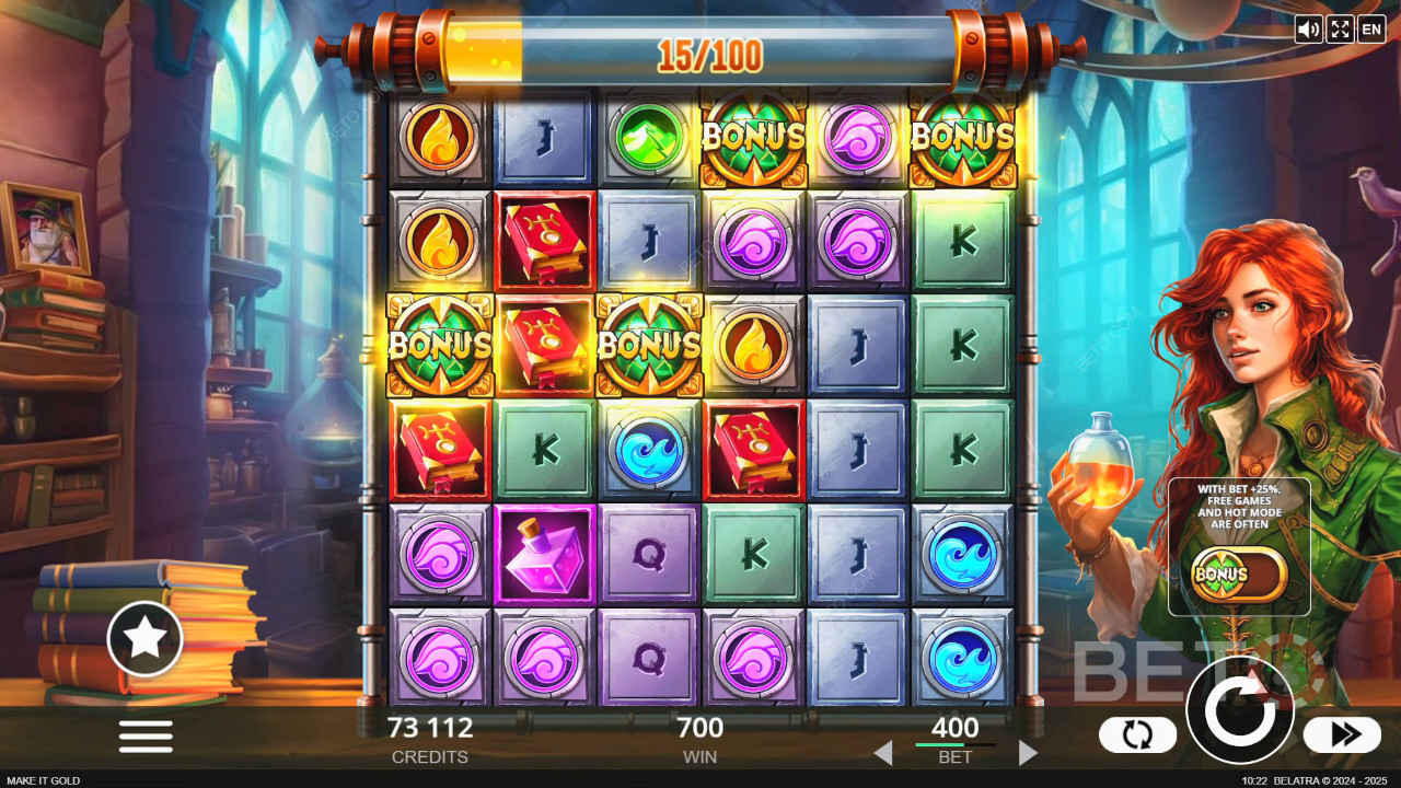 Recenzja Make It Gold od BETO Slots