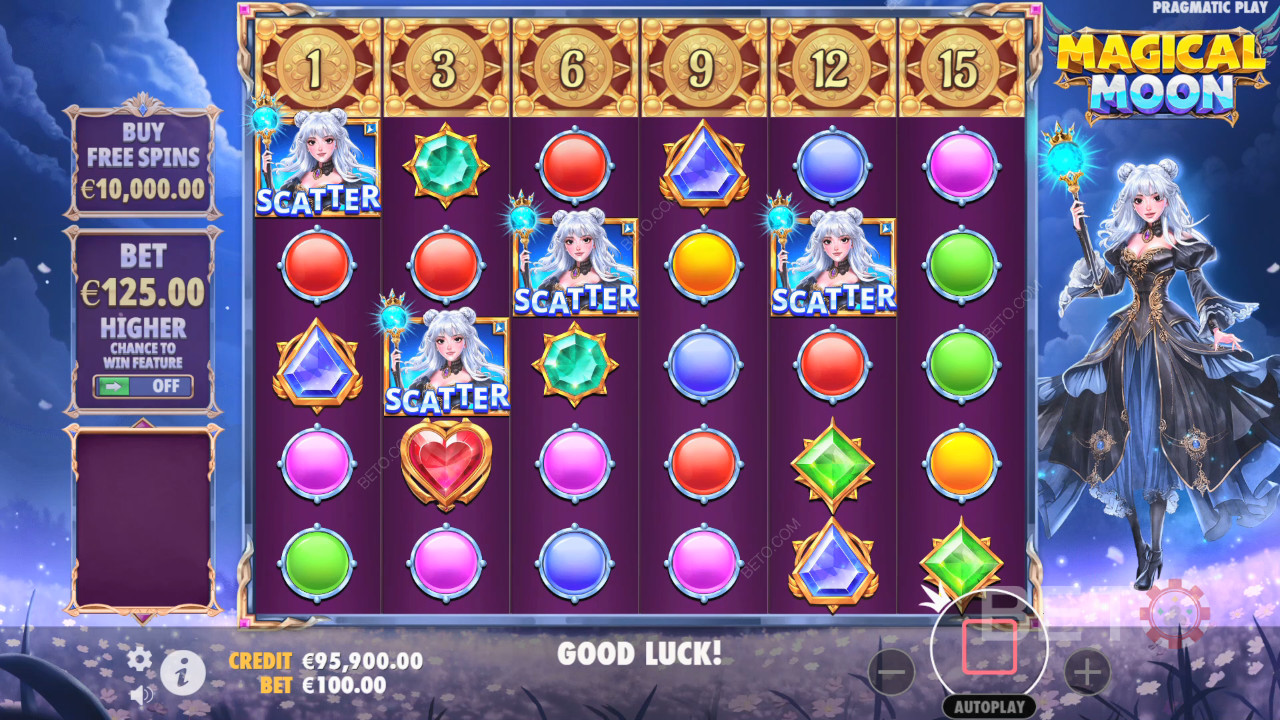 Recenzja Magical Moon od BETO Slots