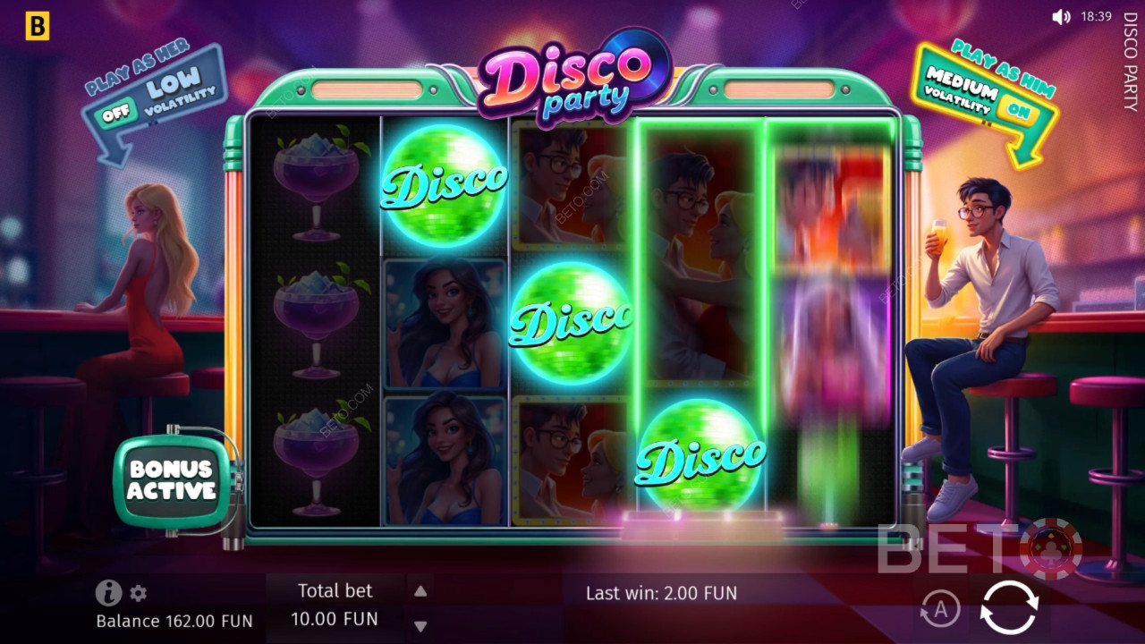 Recenzja Disco Party od BETO Slots