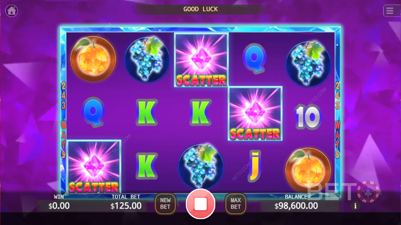 Recenzja Crystal Fruits od BETO Slots