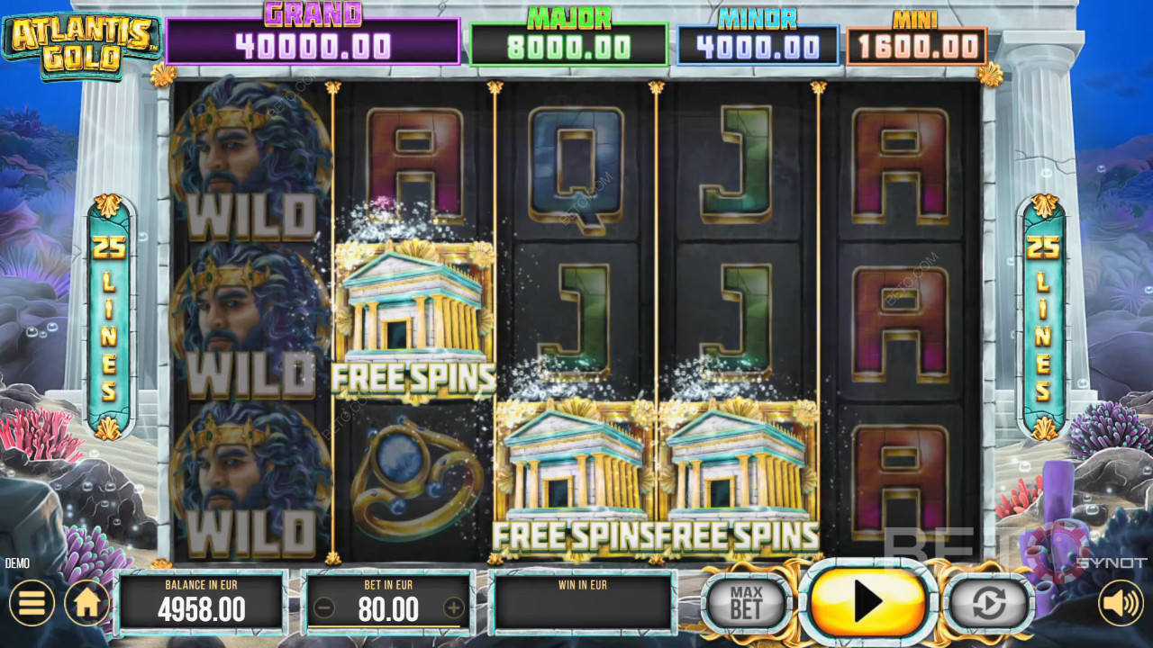 Atlantis Gold (SYNOT) Graj Za Darmo