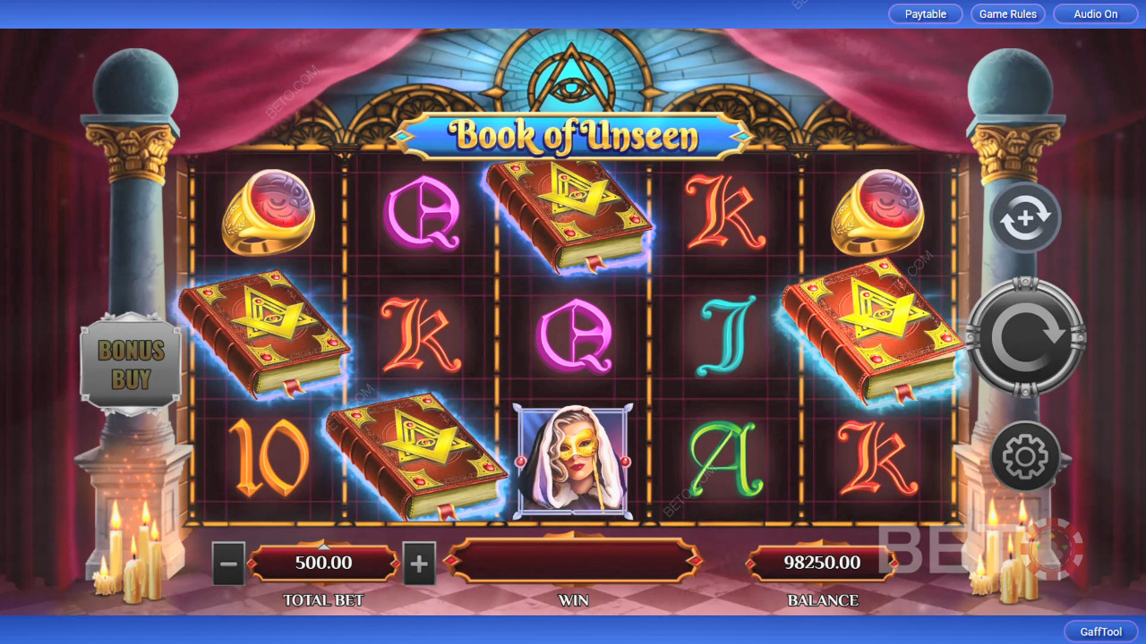 Recenzja Book of Unseen od BETO Slots