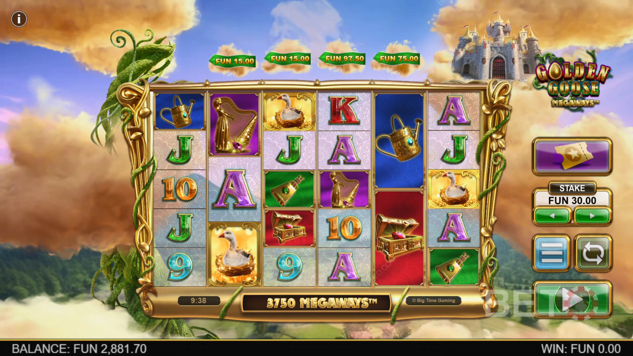 Recenzja Golden Goose Megaways od BETO Slots