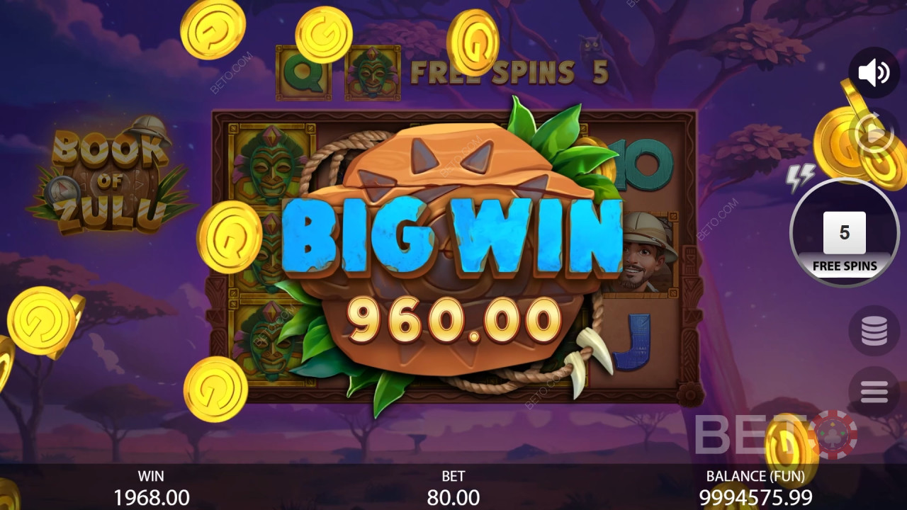 Recenzja Book of Zulu od BETO Slots