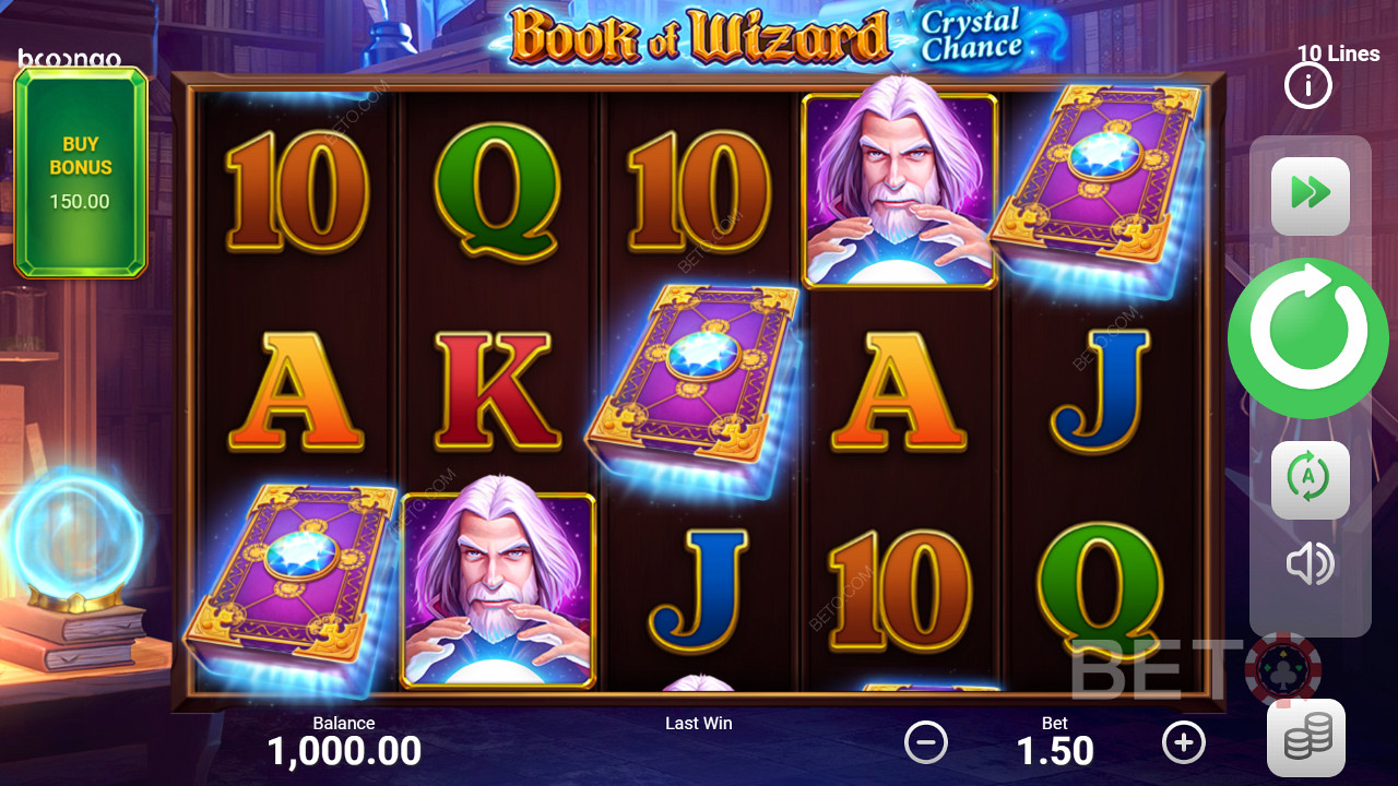 Book of Wizard: Crystal Chance Graj Za Darmo