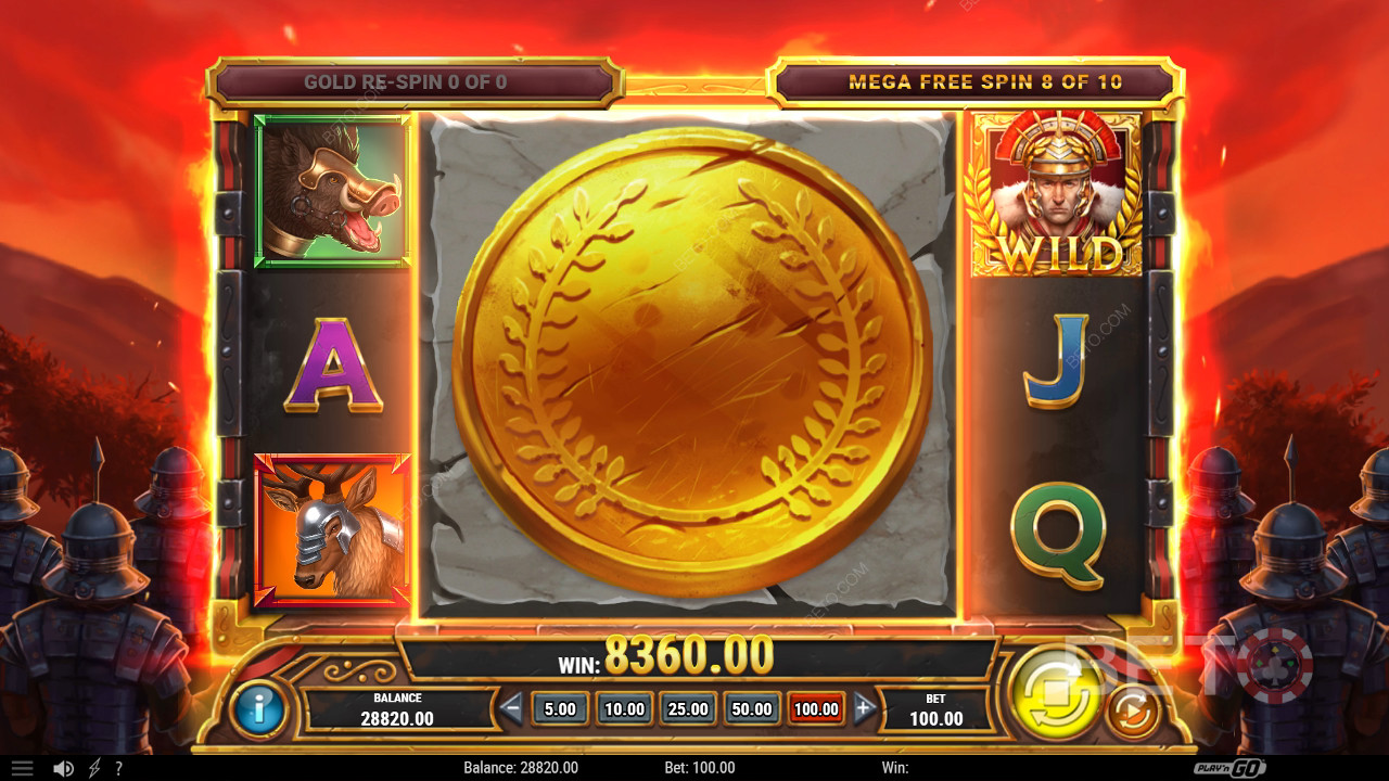 Wygraj 4 000x swój zakład w slocie wideo Legion Gold Victory!