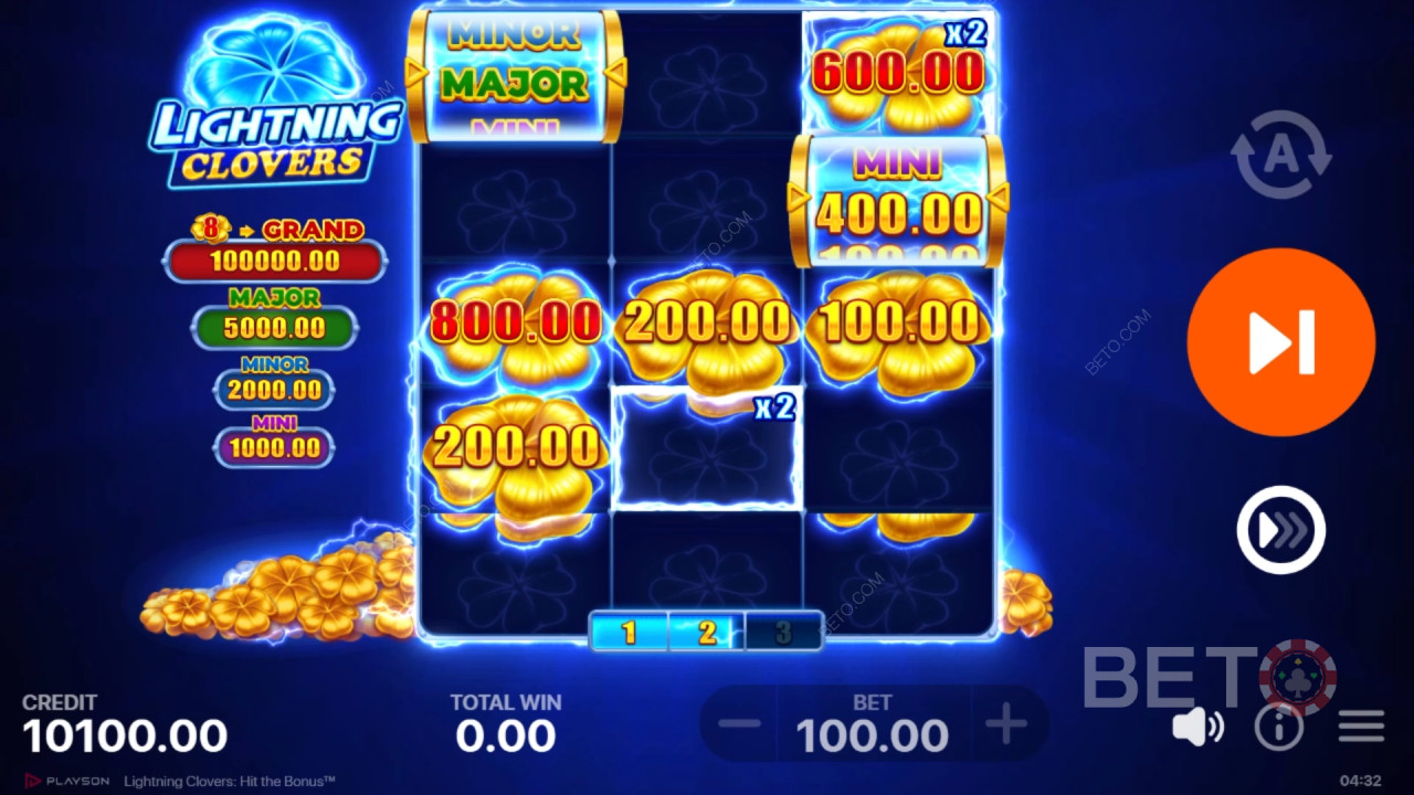 Recenzja Lightning Clovers od BETO Slots