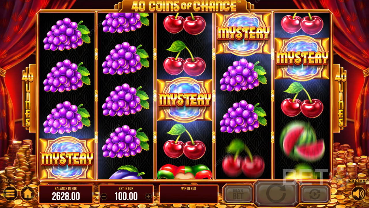 40 Coins of Chance Graj Za Darmo