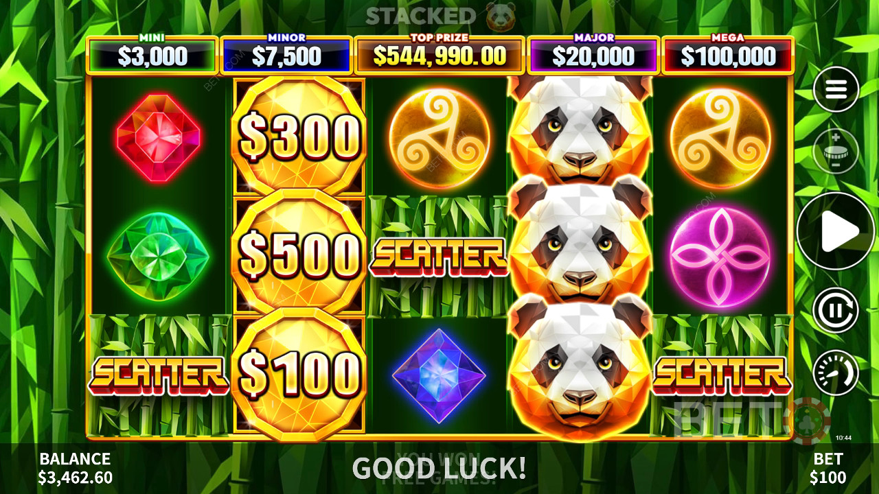 Recenzja Panda Hold & Spin od BETO Slots