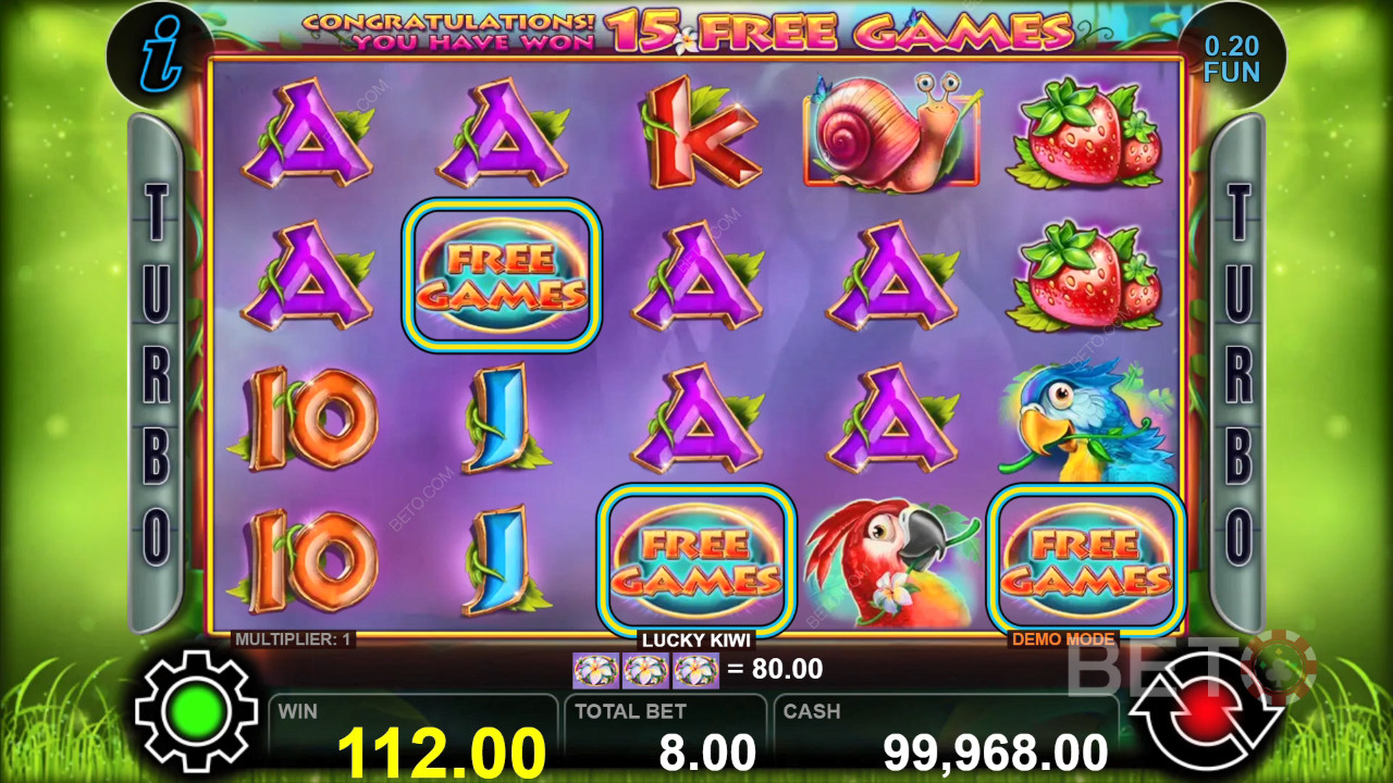 Lucky Kiwi Graj Za Darmo