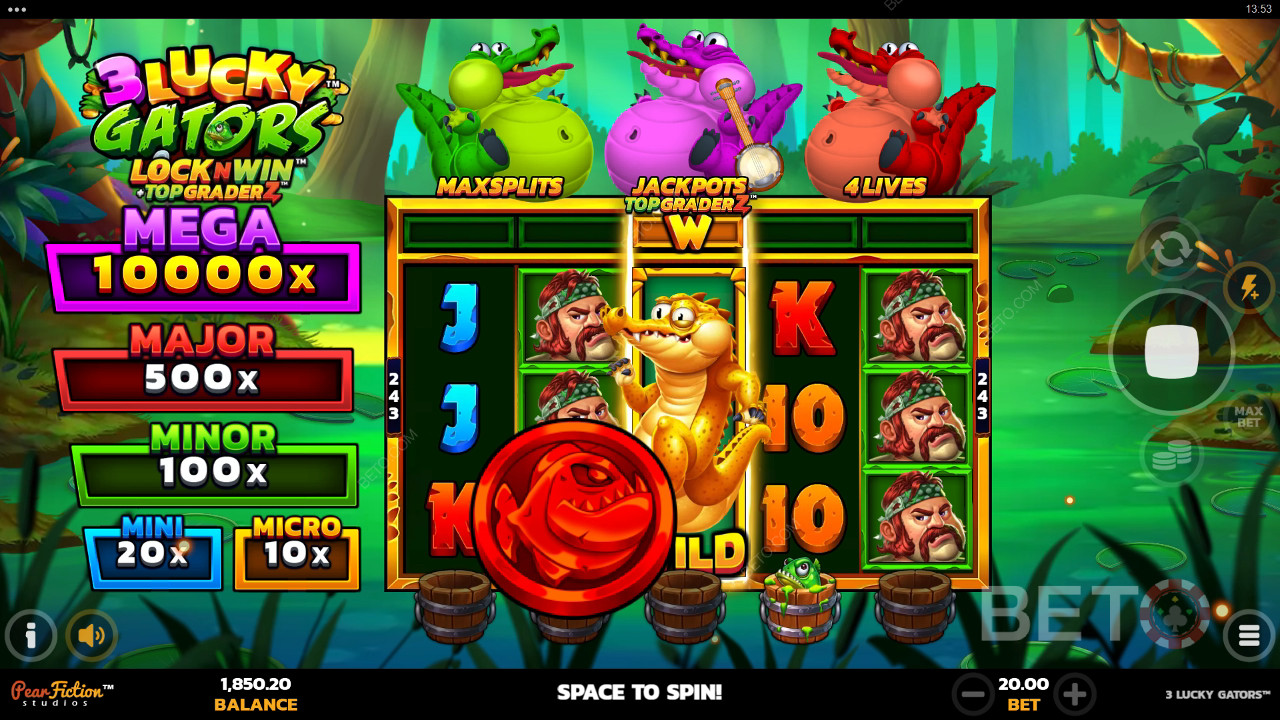 3 Lucky Gators Graj Za Darmo