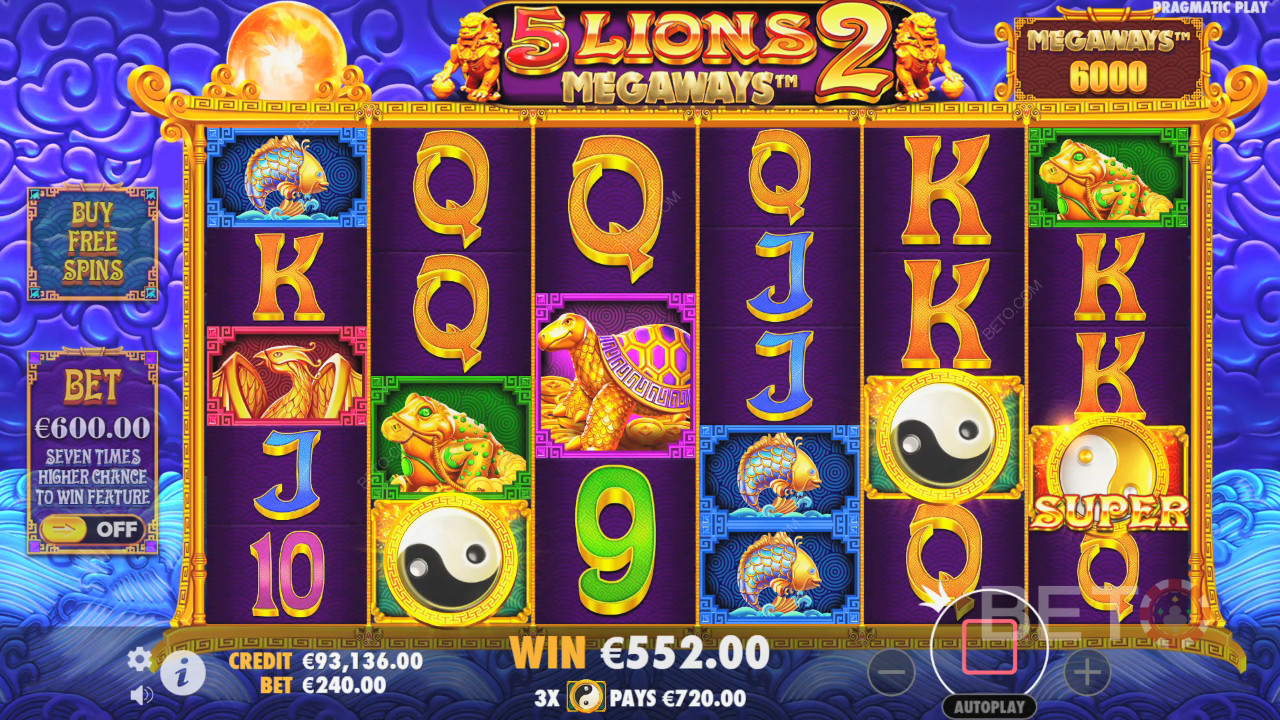 5 Lions Megaways 2 Recenzja BETO Slots