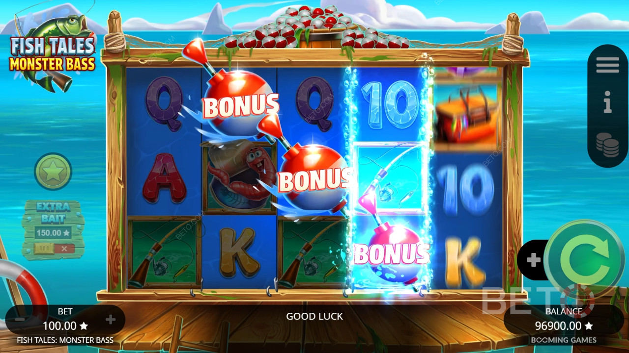 Recenzja Fish Tales Monster Bass od BETO Slots