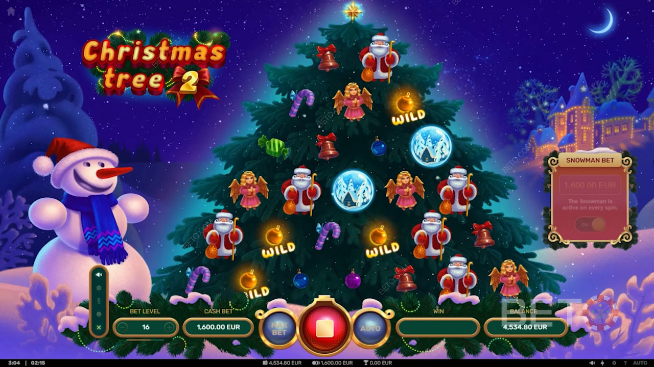 Ciesz sięwyjątkowym układem w slocie Christmas Tree2