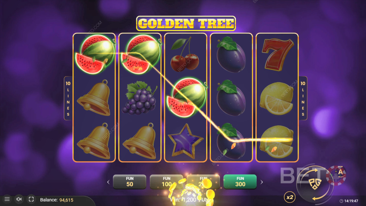 Funkcje bonusowe wyjaśnione w Golden Tree by Pascal Gaming