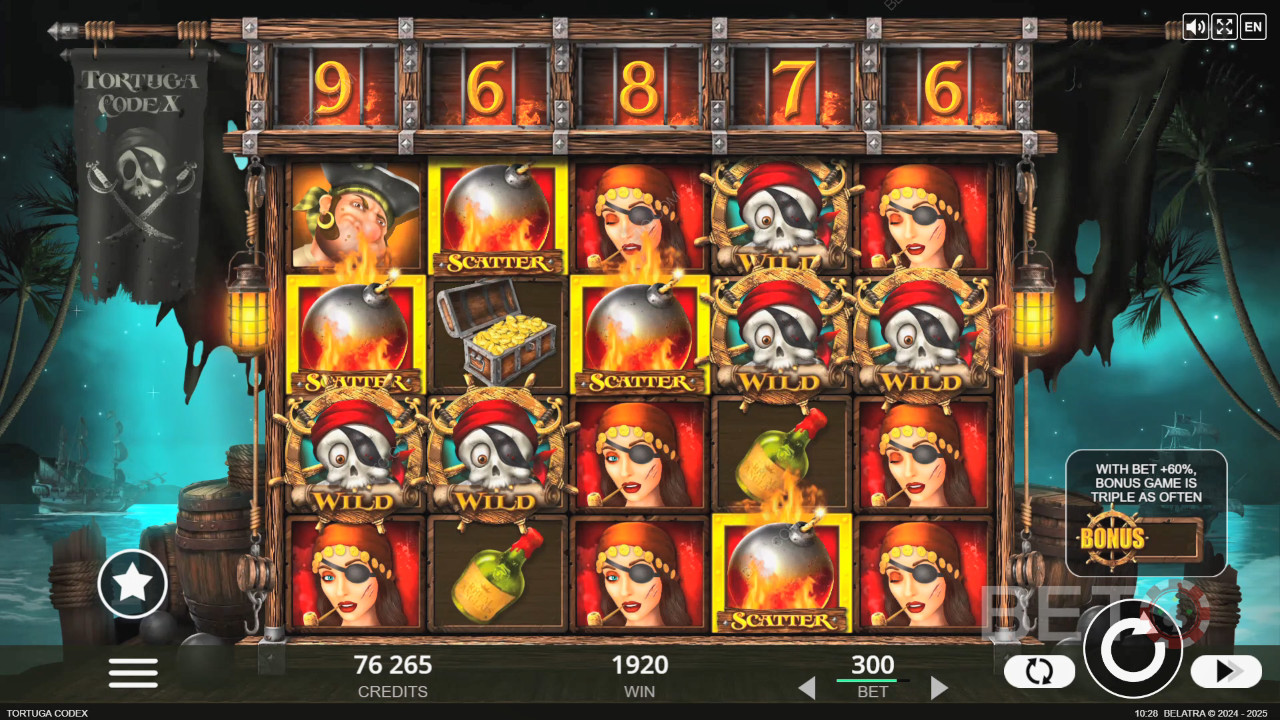 Recenzja Tortuga Codex od BETO Slots