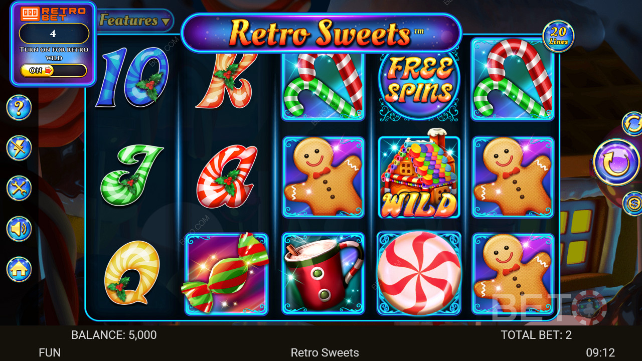 Retro Sweets Graj Za Darmo
