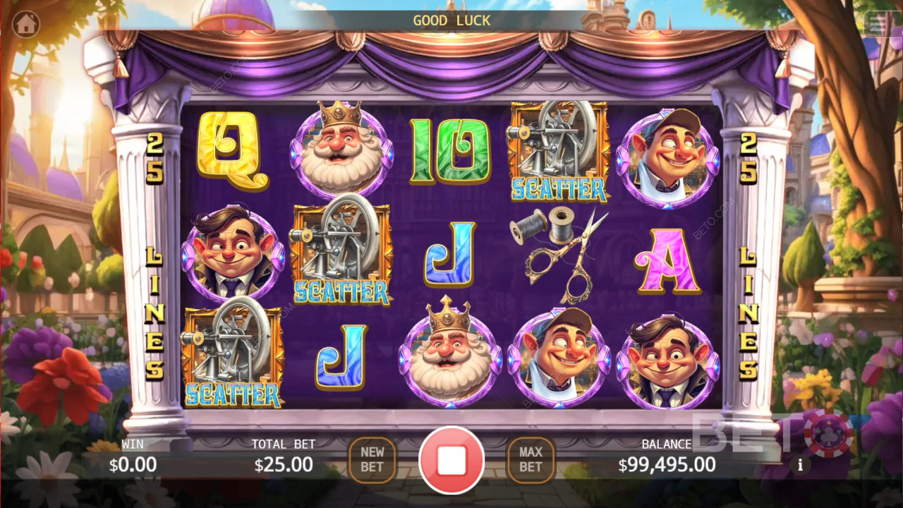Nowe szaty cesarza - recenzja BETO Slots