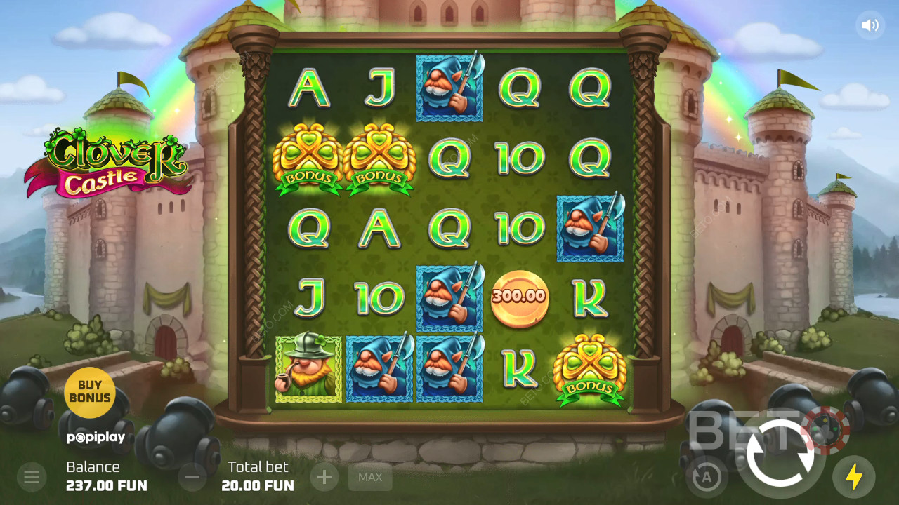 Recenzja Clover Castle od BETO Slots