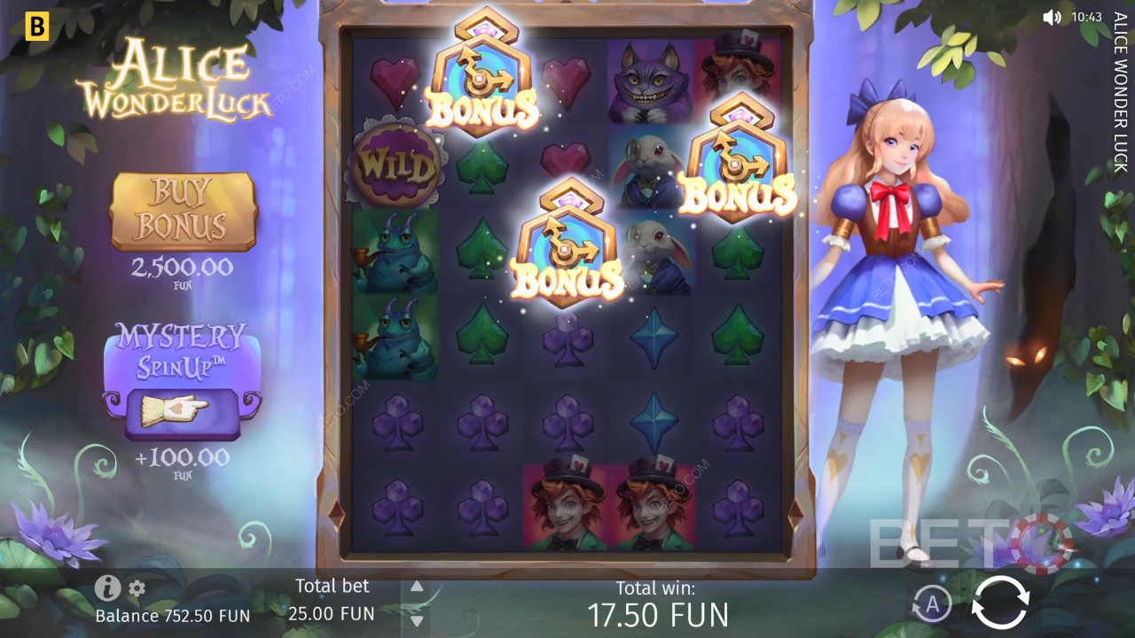 Recenzja Alice WonderLuck od BETO Slots