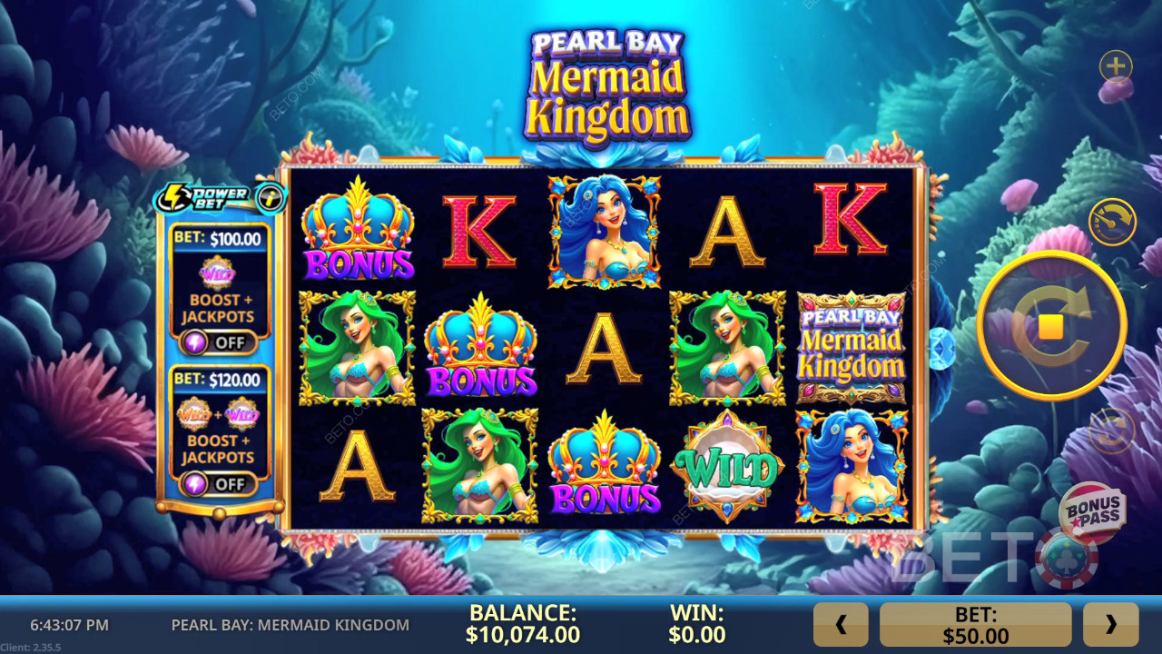 Pearl Bay: Mermaid Kingdom Review by BETO Slots