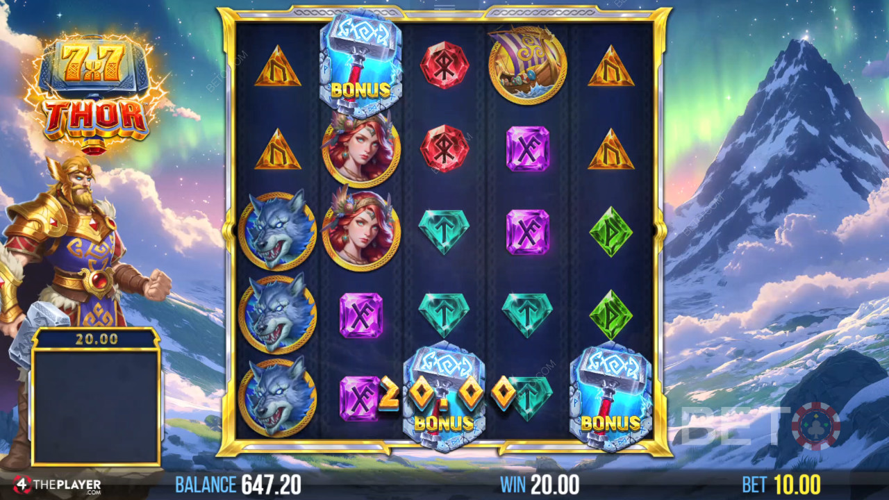 Recenzja 7×7 Thor od BETO Slots