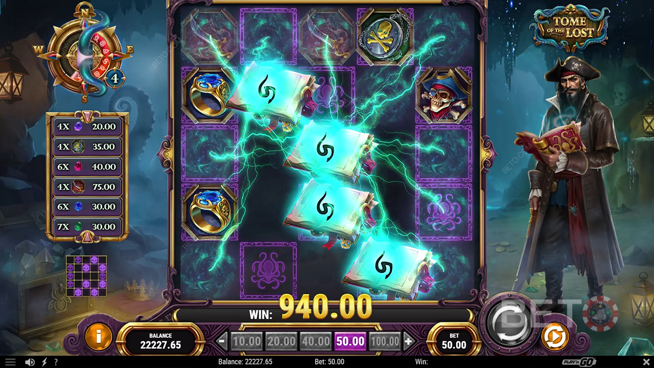 Recenzja Tome of the Lost od BETO Slots