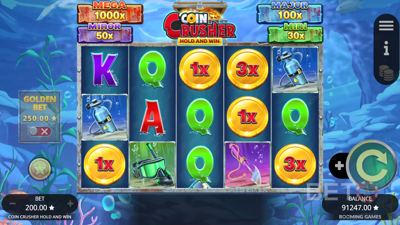 Recenzja Coin Crusher od BETO Slots