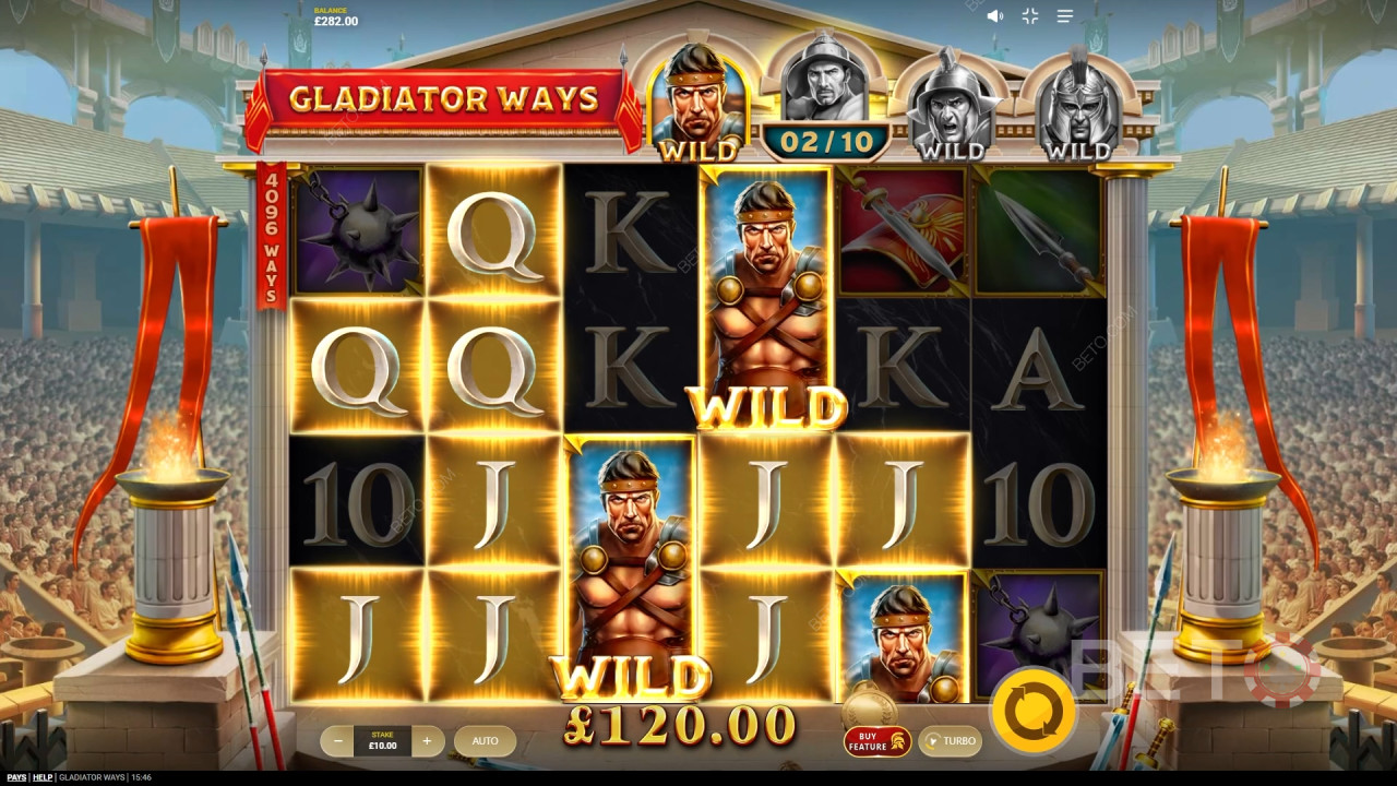Recenzja Gladiator Ways od BETO Slots