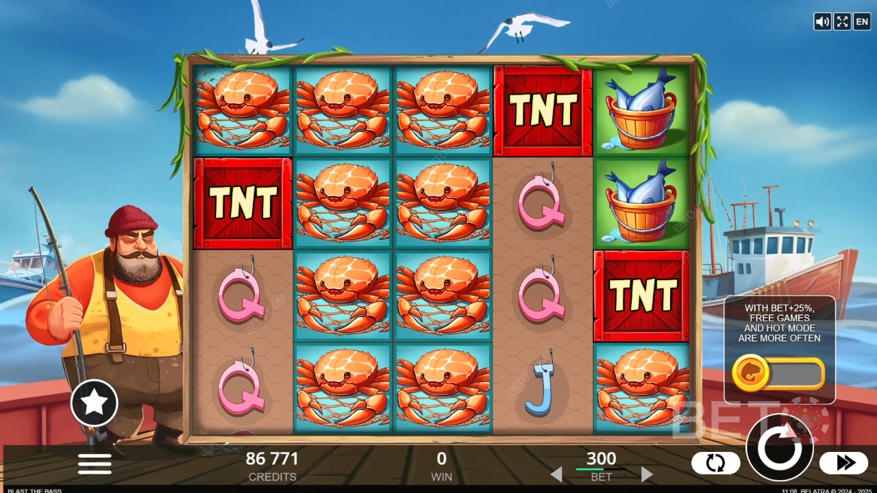Recenzja Blast the Bass od BETO Slots