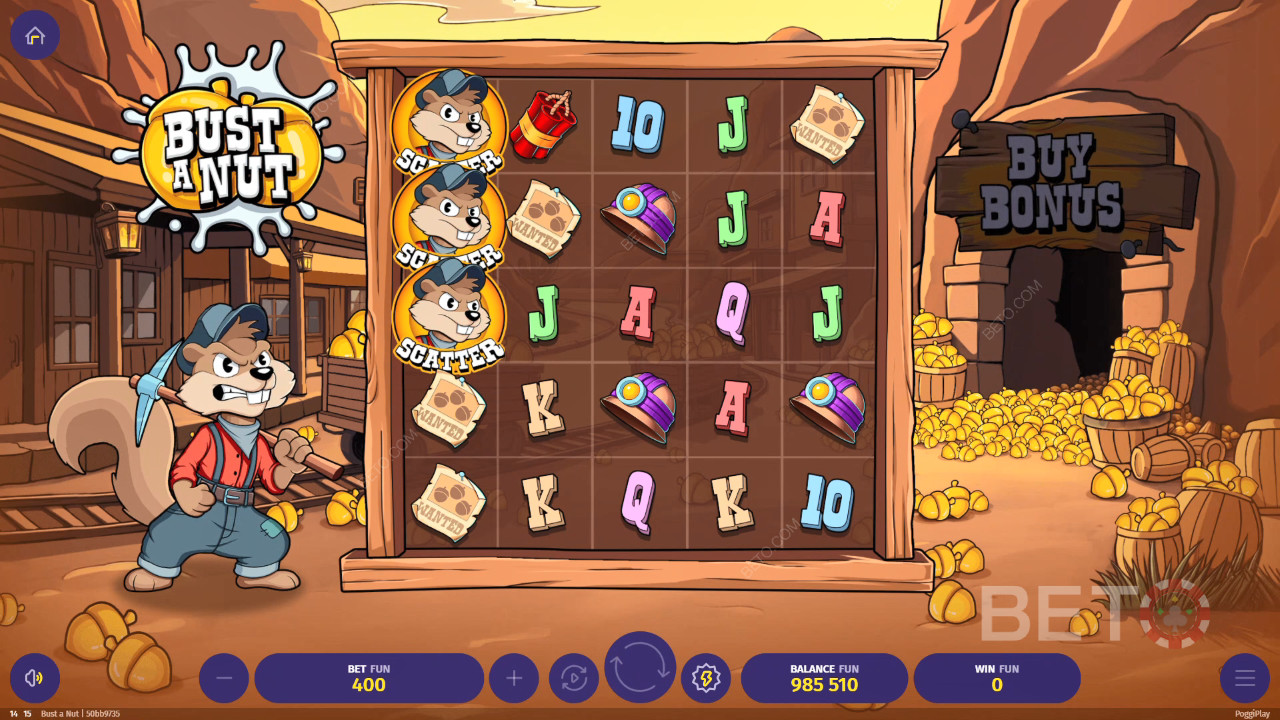 Recenzja Bust a Nut od BETO Slots