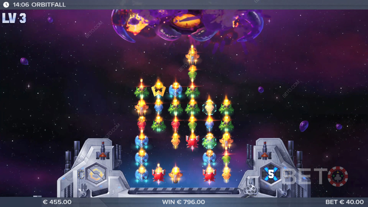 Recenzja Orbitfall od BETO Slots