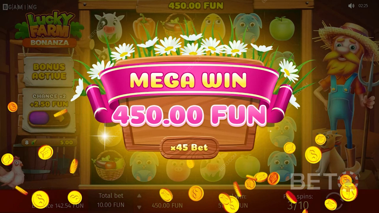 Zdobądź słodkie wygrane bonanza w grze kasynowej Lucky Farm Bonanza