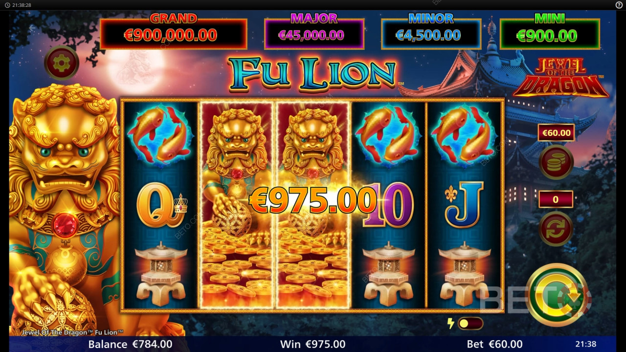 Jewel of the Dragon Fu Lion Graj Za Darmo