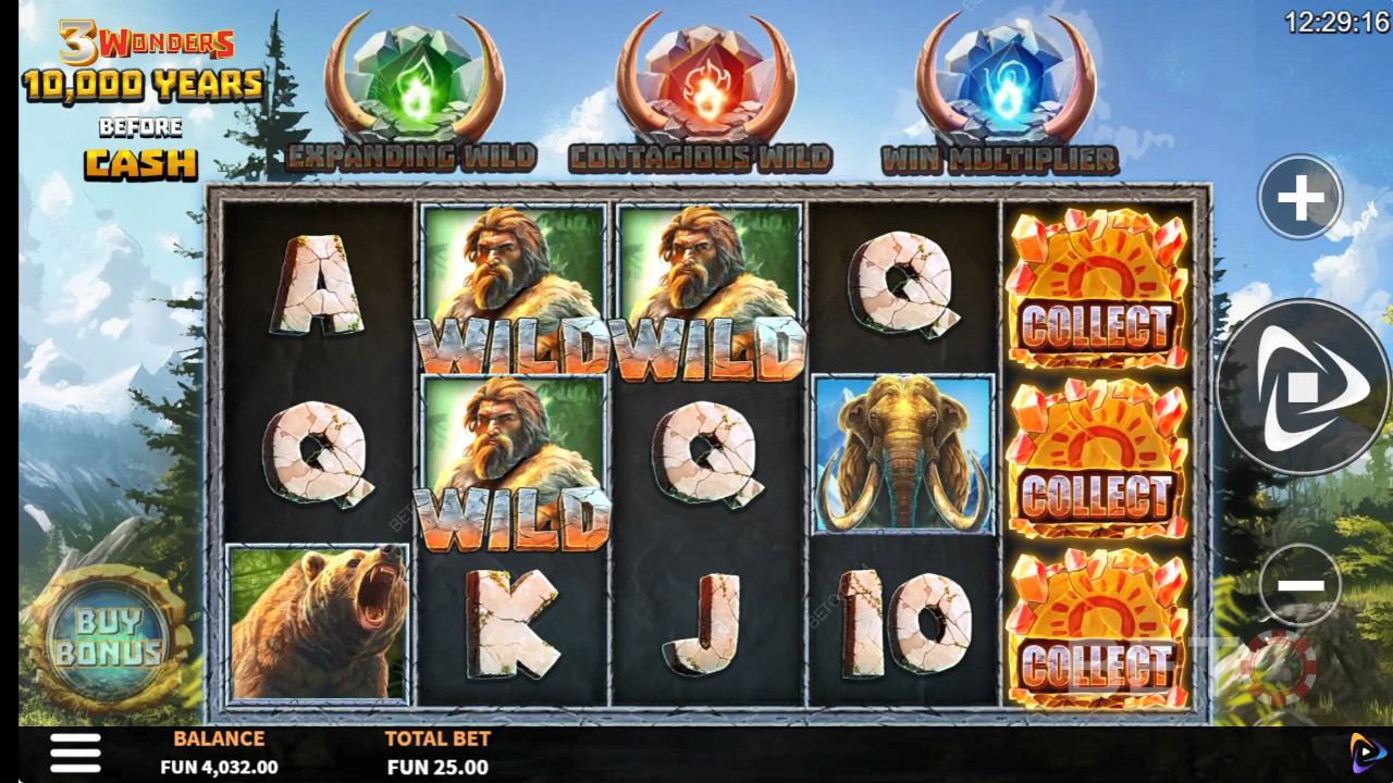 Recenzja 10000 lat przed gotówką od BETO Slots