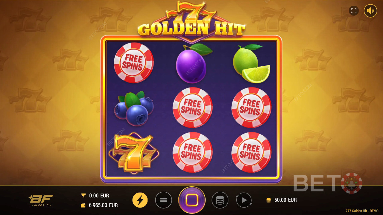 Recenzja 777 Golden Hit od BETO Slots