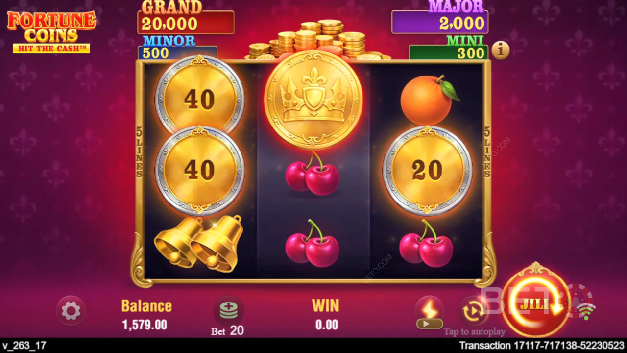 Recenzja Fortune Coins od BETO Slots