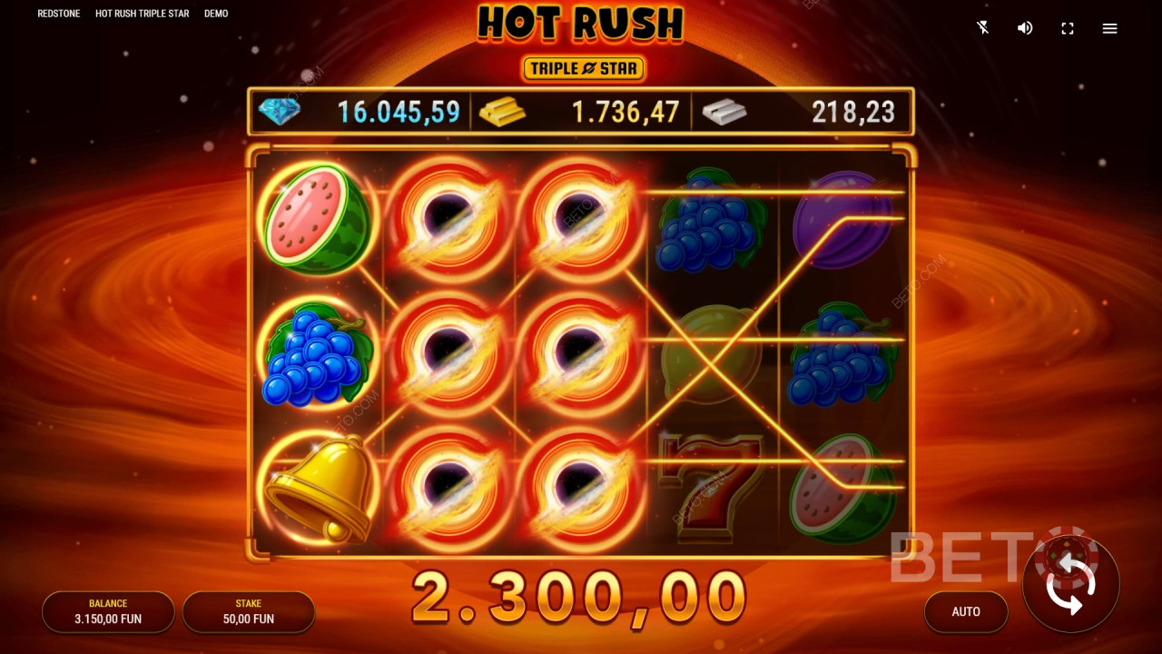 Hot Rush Triple Star Graj Za Darmo