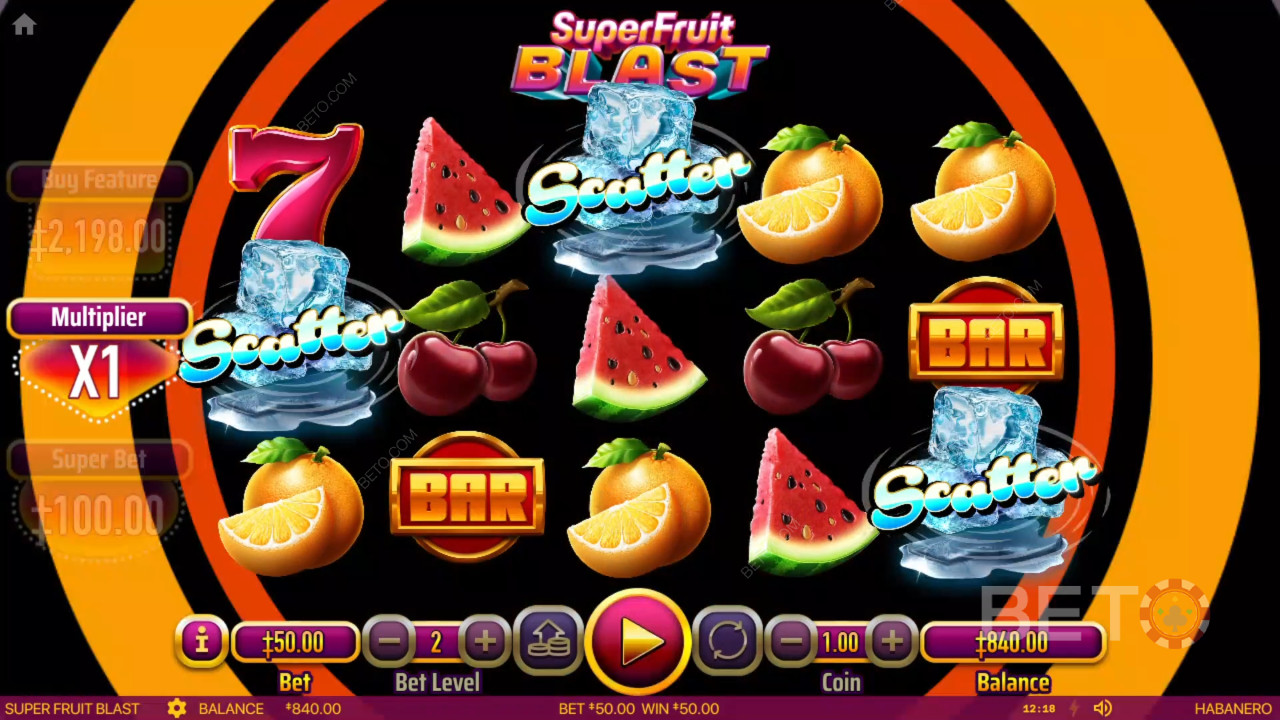 Recenzja Super Fruit Blast od BETO Slots
