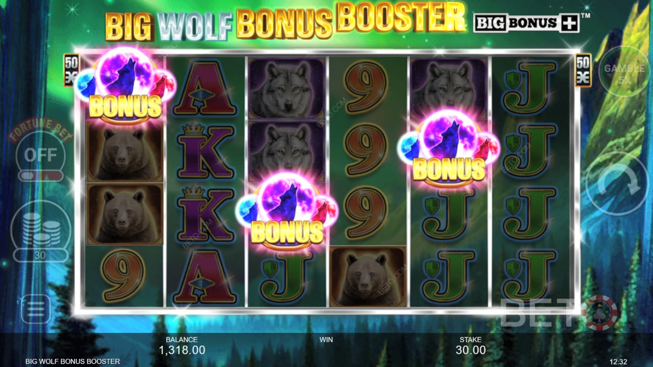 Recenzja Big Wolf Bonus Booster od BETO Slots