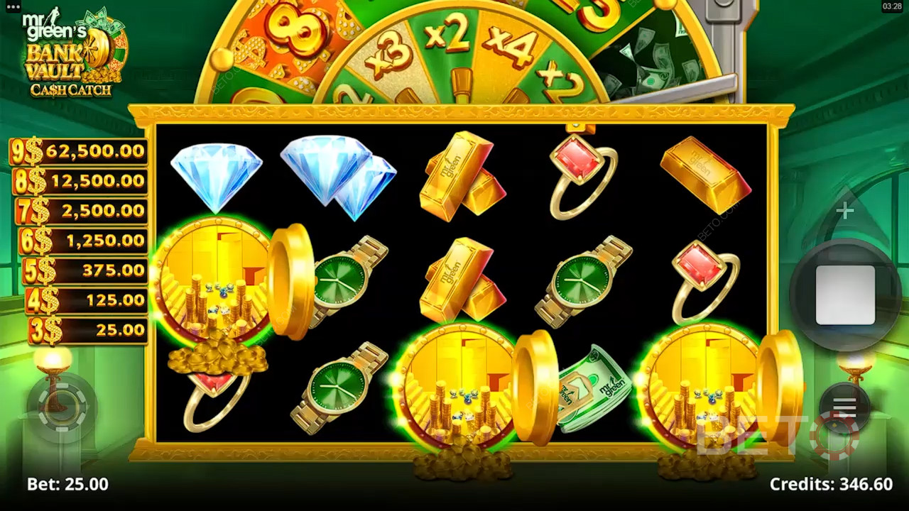 Mr GreenRecenzja Bank Vault przez BETO Slots