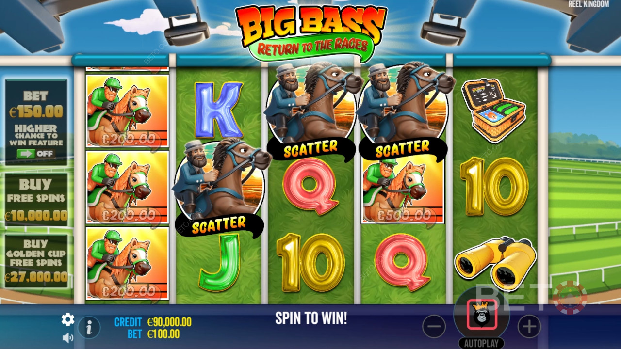 Big Bass Return to the Races Graj Za Darmo