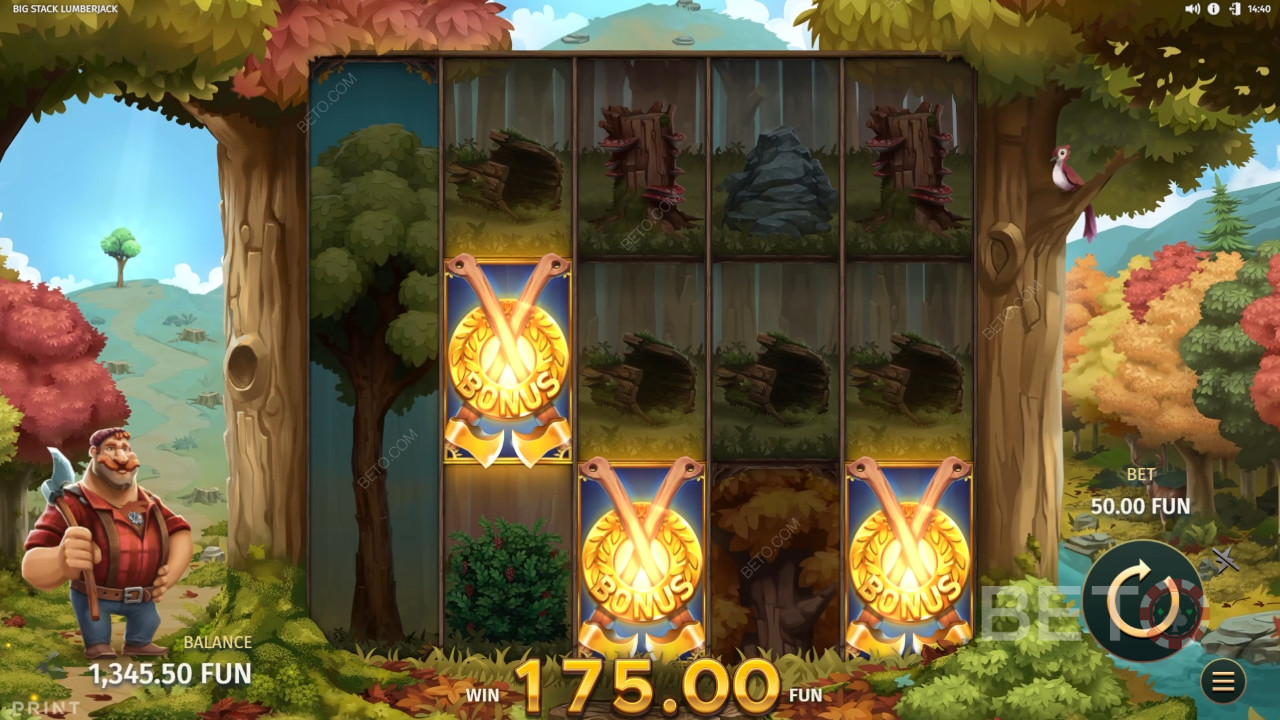 Recenzja Big Stack Lumberjack od BETO Slots