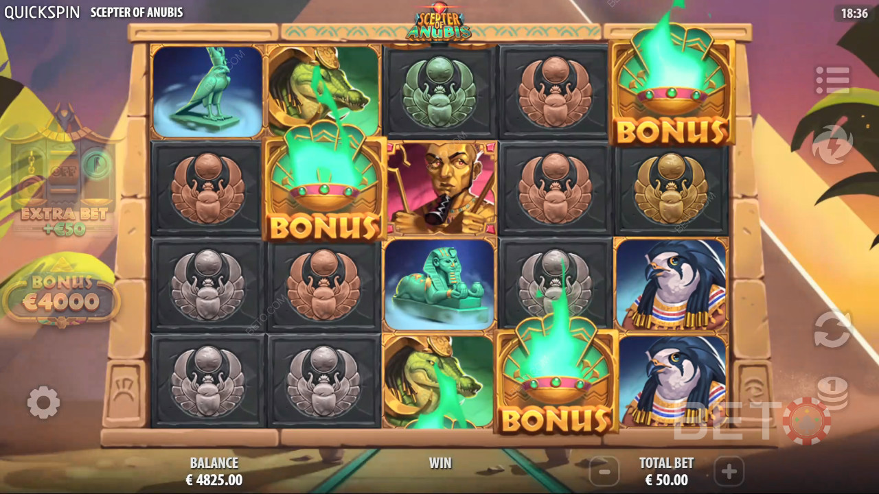 Recenzja Scepter of Anubis od BETO Slots